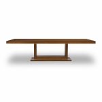 Millennium Solid Wood Modern Dining Table | Custom Extendable Dining Table 00-02