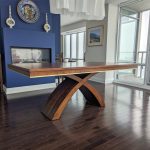 Fifth Avenue Solid Wood Dining Table | Custom Handmade Extendable Dining Table 03-01
