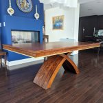 Fifth Avenue Solid Wood Dining Table | Custom Handmade Extendable Dining Table 03-02
