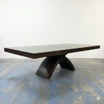 Fifth Avenue Solid Wood Dining Table | Custom Handmade Extendable Dining Table 04-02