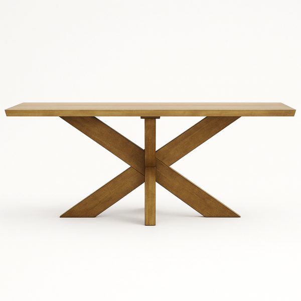 Leka Modern Solid Wood Dining Table – Extendable Table 00-03