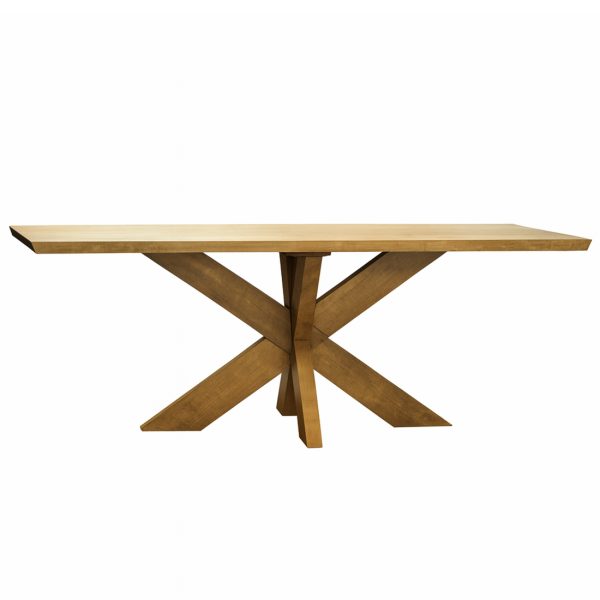 Leka Modern Solid Wood Dining Table – Extendable Table 00-02
