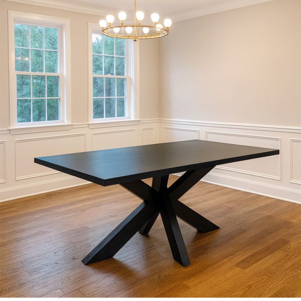 Leka Modern Solid Wood Dining Table – Extendable Table 01-01