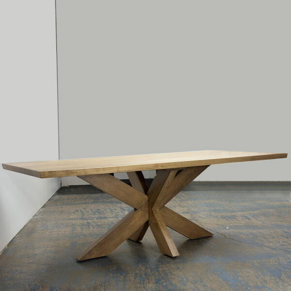 Leka Solid Wood Modern Table | Handcrafted Dining Table 03-04