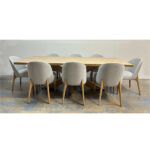 Leka Solid Wood Modern Table | Handcrafted Dining Table 04-03