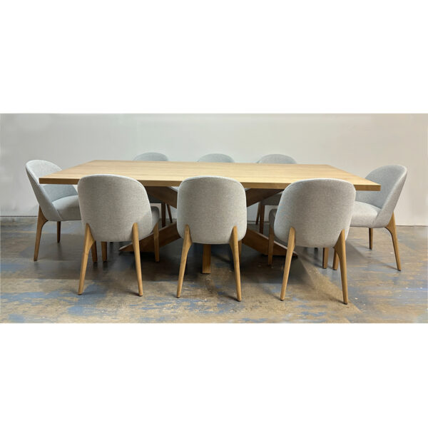 Leka Solid Wood Modern Table | Handcrafted Dining Table 04-03