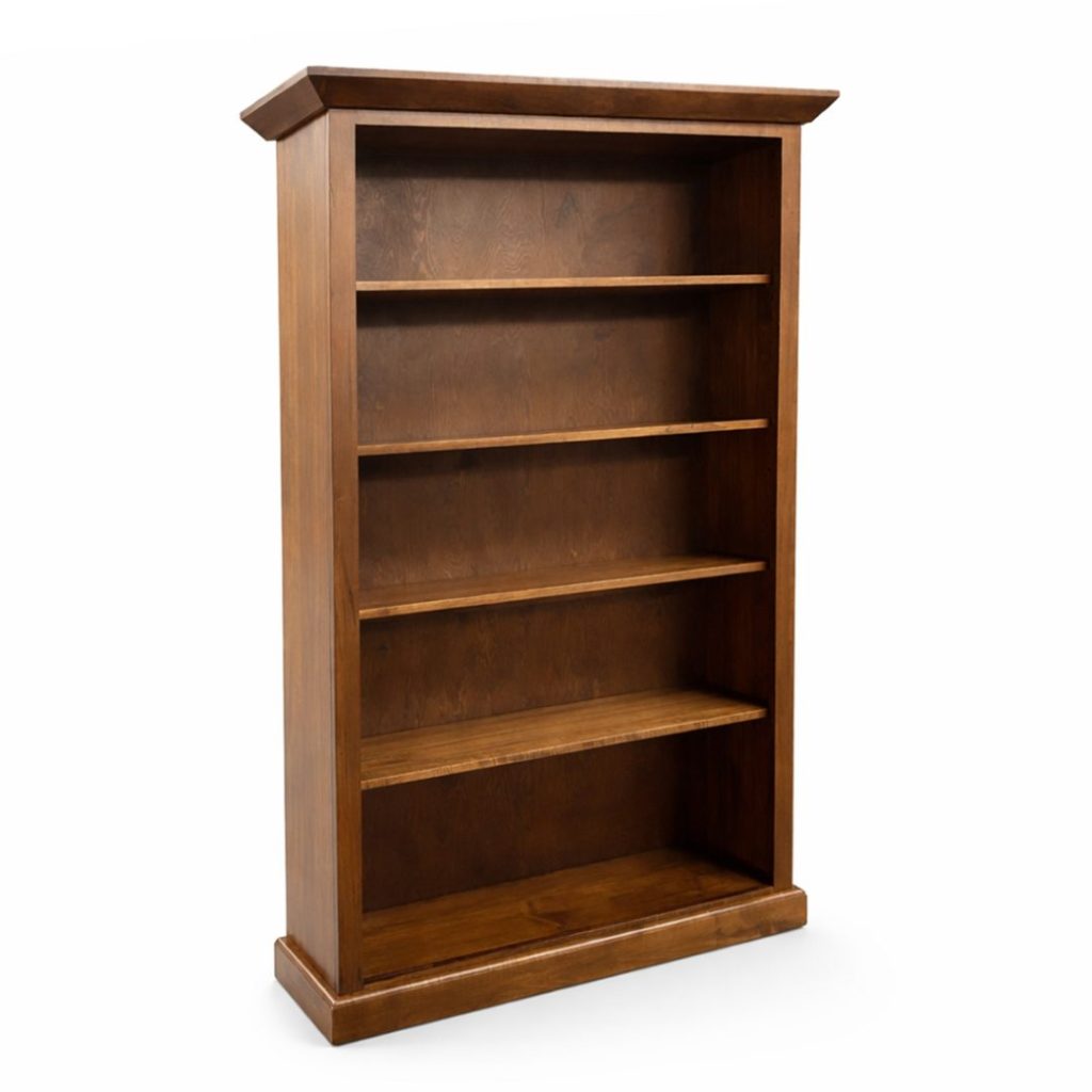 Harvest Solid Wood Bookcase | Handcrafted Custom Bookcase 00-01