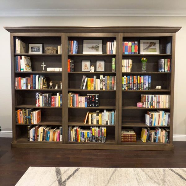Harvest Solid Wood Bookcase | Handcrafted Custom Bookcase 8-01