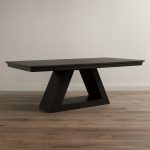 Verona Solid Wood Dining Table | Custom Modern Extendable Dining Table  00-01