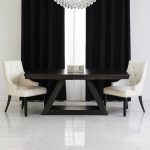 Verona Solid Wood Dining Table | Custom Modern Extendable Dining Table 02-02