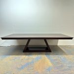 Verona Solid Wood Dining Table | Custom Modern Extendable Dining Table 03-02