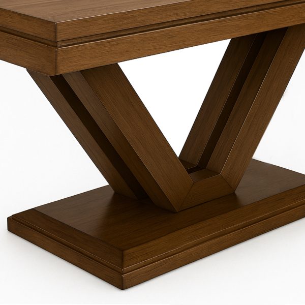 Verona Solid Wood Modern Dining Table 00-3