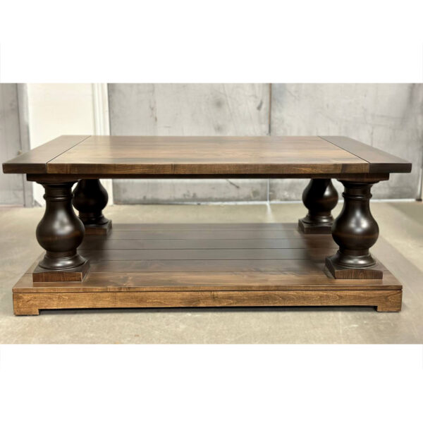 Balustrade Solid Wood Coffee Table 02-03