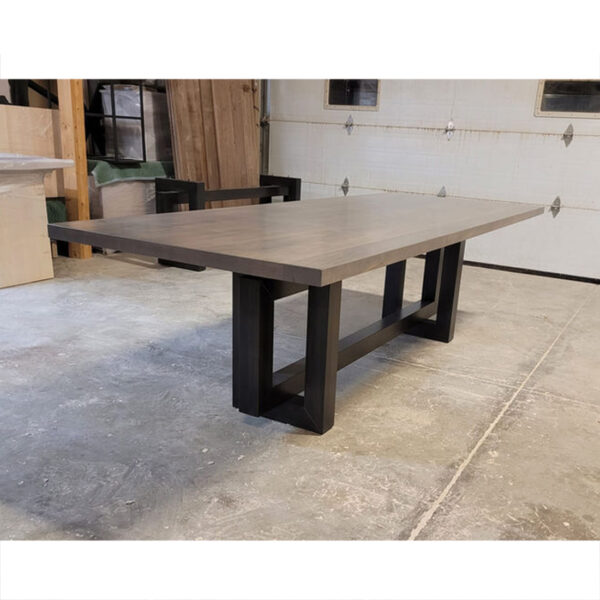 Minto Solid Wood Dining Table | Custom Solid Wood Dining Furniture 01-02