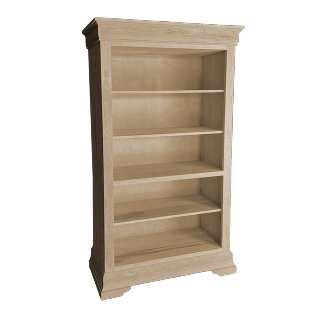 Solid Wood Handcrafted Bookcase Naked Furniture Off