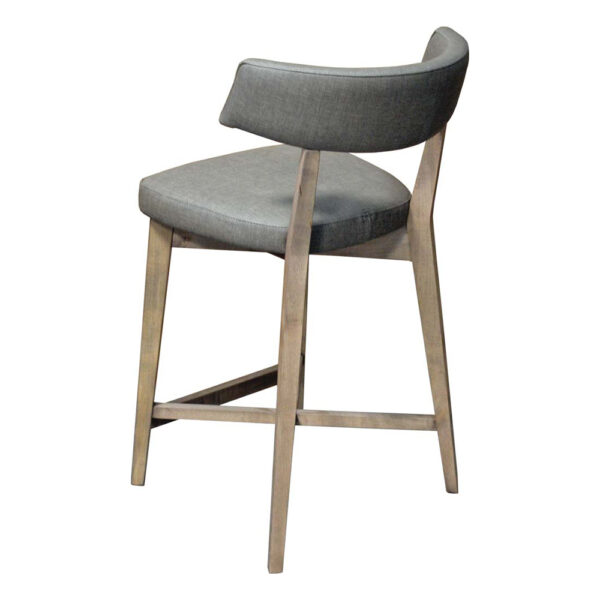 Myra Solid Wood Modern Stool 00-01