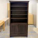 Fancy Solid Wood Bookcase | Handcrafted Custom Bookcase 06-02