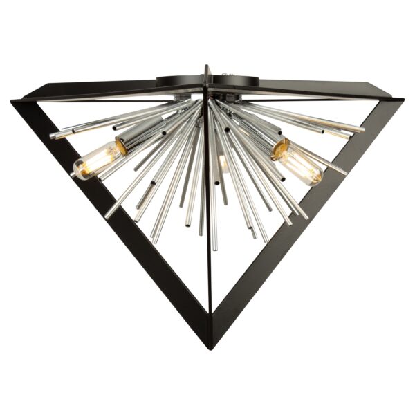 Sunburst Flush Mount Light | Stunning Wall Light 00-02