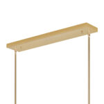 Golden Pipe Chandelier 12-Lights | LED Chandelier 00-04