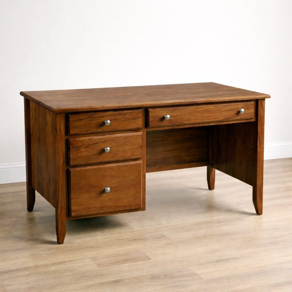 Thornbury Solid Wood Desk | Custom Classic Office And Student Desk 00-02