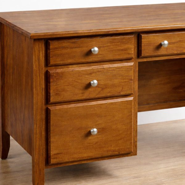 Thornbury Solid Wood Desk | Custom Classic Office And Student Desk 00-04