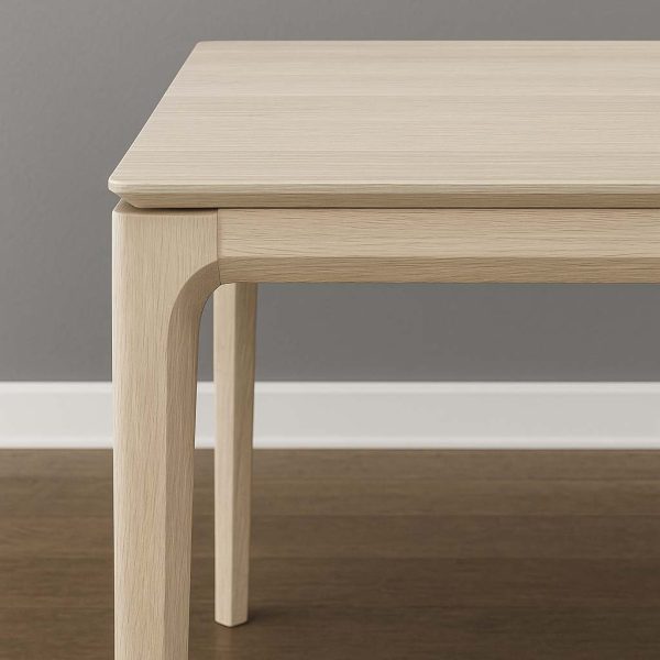 Luna Solid Wood Modern Table | Custom Dining Table 00-04