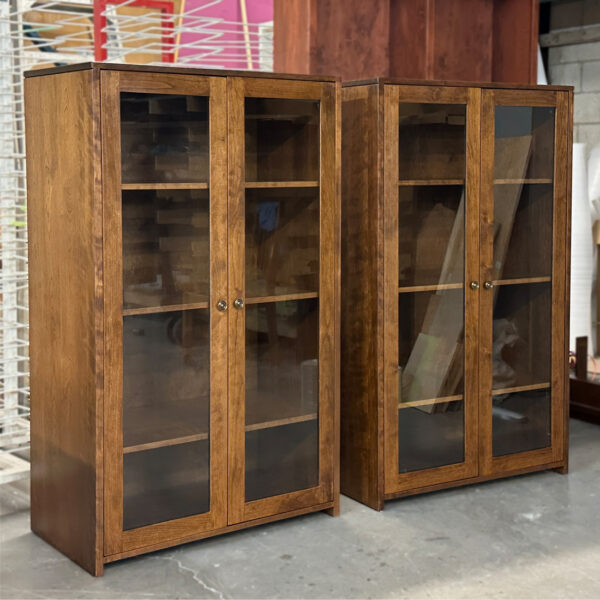  Newport Solid Wood Display Cabinet | Custom Display Cabinet 01-01