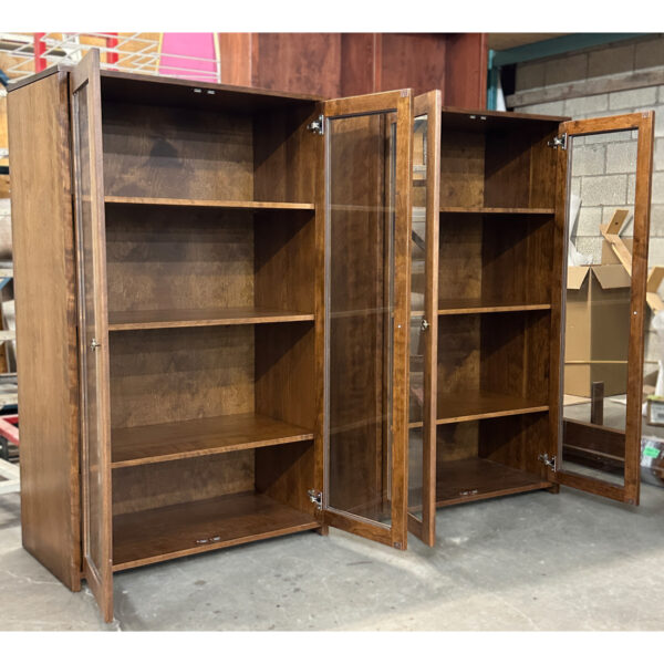  Newport Solid Wood Display Cabinet | Custom Display Cabinet 01-02