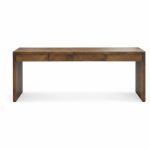 Waterfall Office Desk | Solid Wood Modern Desk 0-0