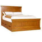 Madrid Solid Wood Storage Bed | Custom Condo Bed 00-01