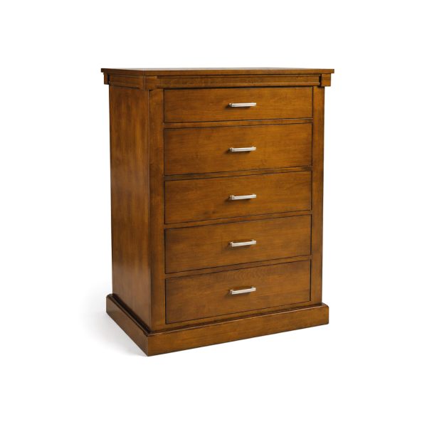 Madrid Solid Wood Chest – Handcrafted Modern Hiboy 00-00
