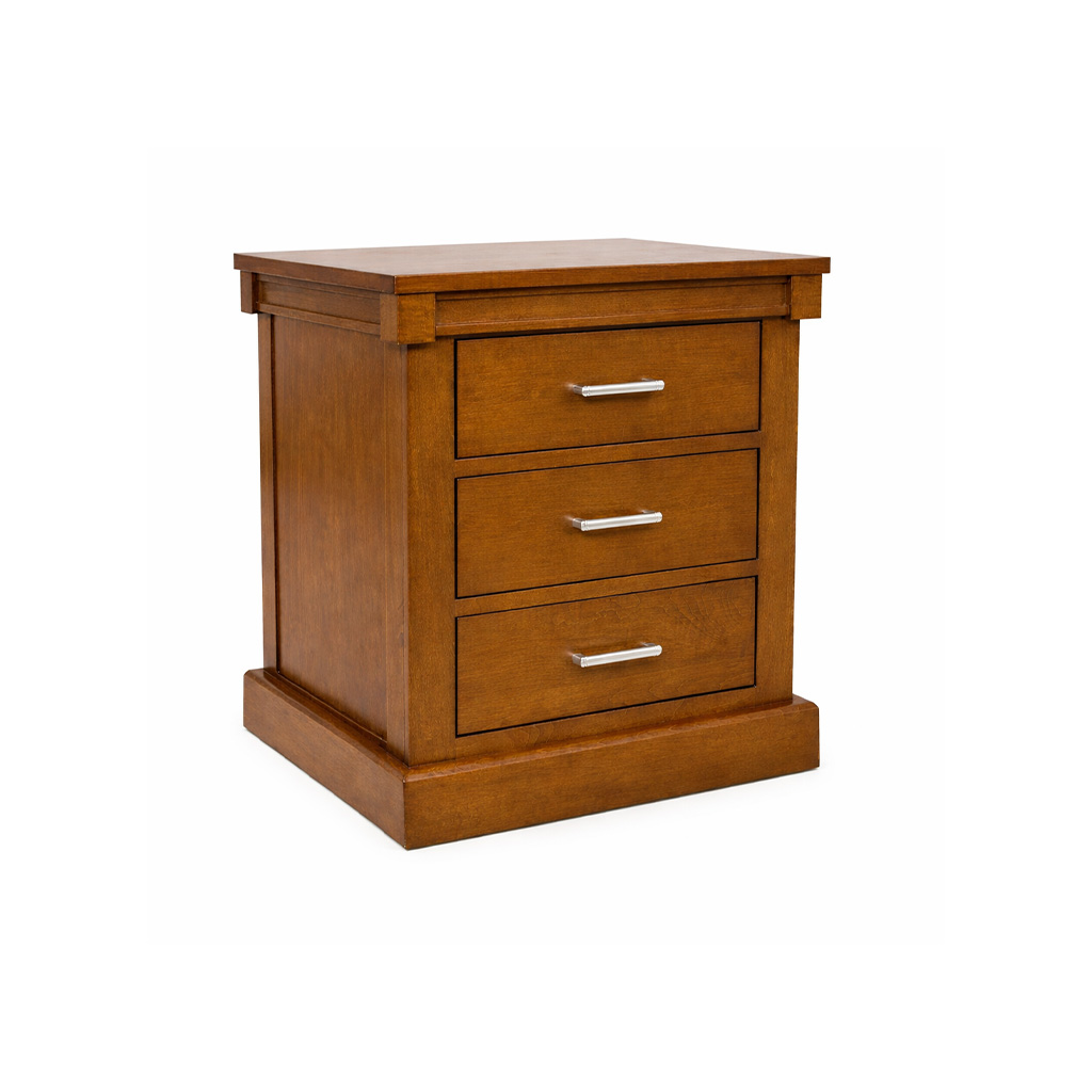 Madrid Solid Wood Nightstand | Handcrafted Bedroom Bedside Table 00-00