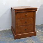 Madrid Solid Wood Nightstand | Handcrafted Bedroom Bedside Table 01-00