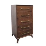 Modera Mid-Century Modern Chest| Elegant Solid Wood Hiboy 01-02