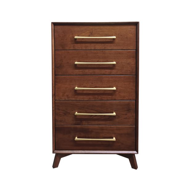 Modera Mid-Century Modern Chest| Elegant Solid Wood Hiboy 01-03