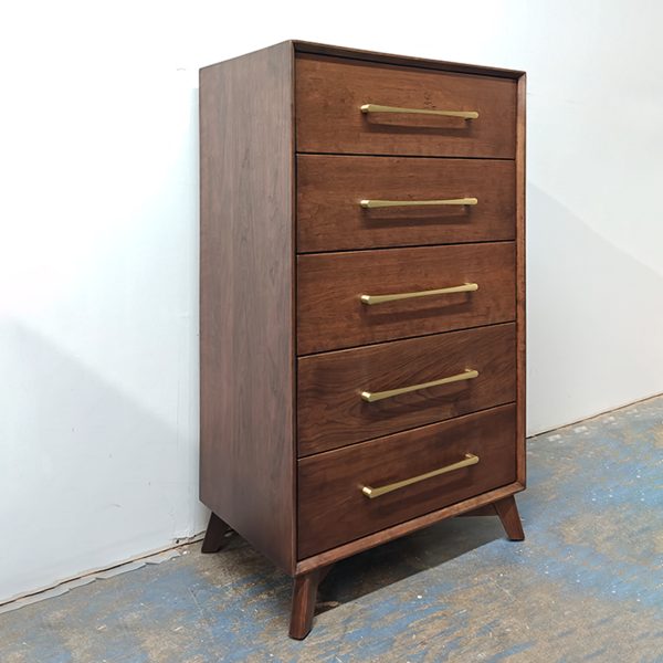 Modera Mid-Century Modern Chest| Elegant Solid Wood Hiboy02-01