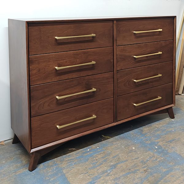 Modera Solid Wood Dresser | Custom Mid-Century Modern Dresser 01-02