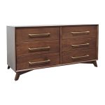 Custom Mid-Century Modern Dresser | Modera Solid Wood Dresser 00-01