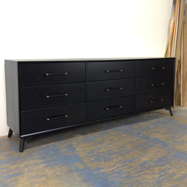Modera Solid Wood Dresser | Custom Mid-Century Modern Dresser 02-01