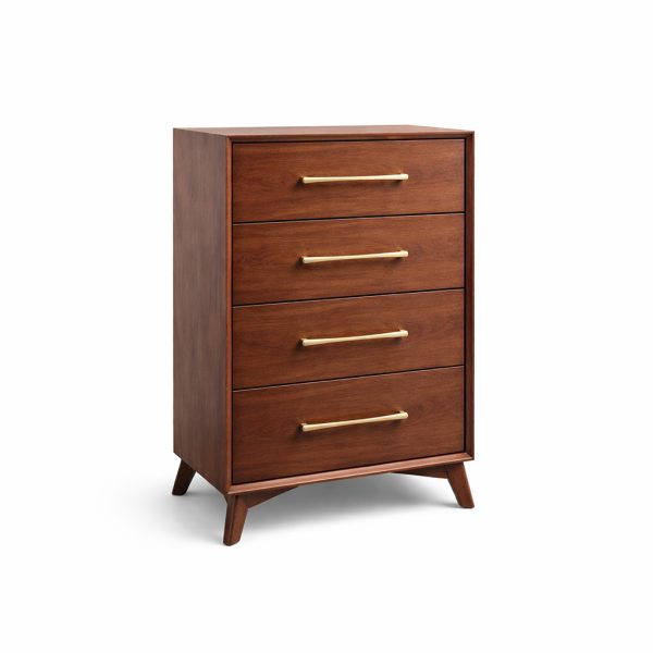 Modera Mid-Century Modern Chest | Solid Wood Hiboy 00-01