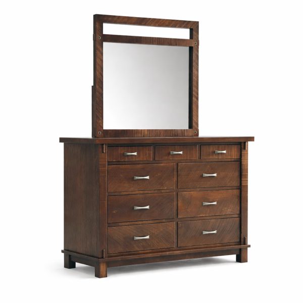 Timber Rustic Dresser | Handcrafted Solid Wood Dresser – Bedroom Storage 00-01