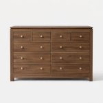 Newport Solid Wood Custom Modern Dresser | Handmade Wood Dresser 0-04