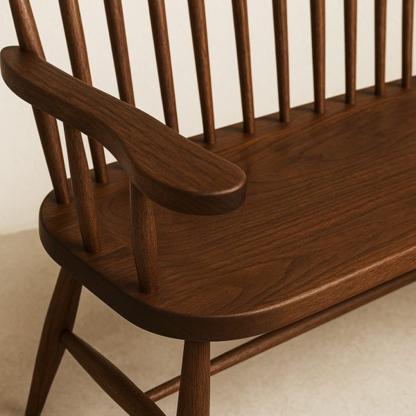 Shaker Side Solid Wood Dining Bench | Custom Wood Bench 01-04