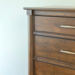Custom Solid Wood 5 Drawer Highboy | Custom Modern Chest 01-03