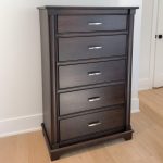 Custom Solid Wood 5 Drawer Highboy | Custom Modern Chest 02-01