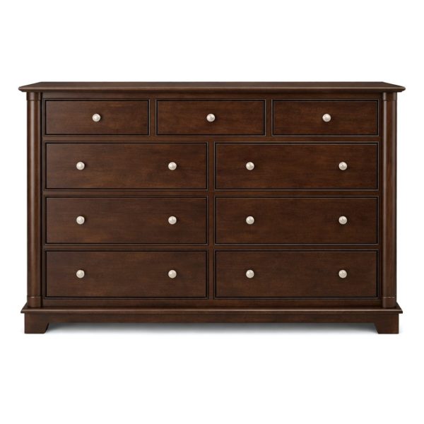 Tranquil Solid Wood 9 Drawer Dresser | Handmade Custom Dresser 0-01