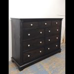 Tranquil Solid Wood 9 Drawer Dresser | Handmade Custom Dresser 01-02