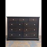 Tranquil Solid Wood 9 Drawer Dresser | Handmade Custom Dresser 01-03