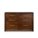 Solid Wood Live Edge Dresser |  Custom 6-Drawer Dresser 00-02