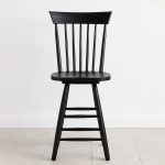 Shaker Side Solid Wood Stool | Solid Wood Swivel Stool 01-02